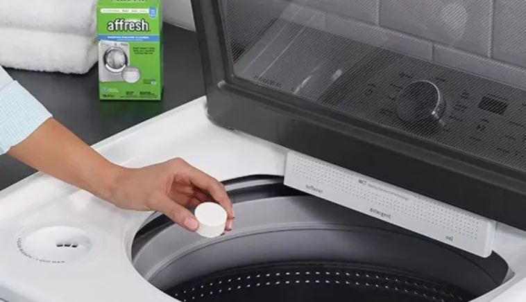 Use Affresh Washing Machine Cleaner for Fresh, Clean Clothes!